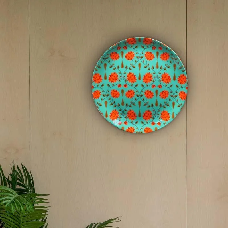 Day Bloom Decorative Plate - Green media 4