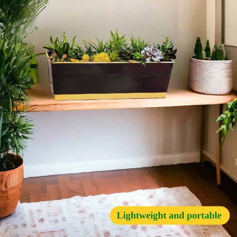 Zutoia Black Planter - Black media 8