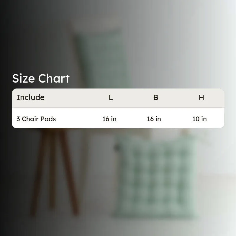 Seatease Chair Pad (Sage Green) - Set Of Three media 5