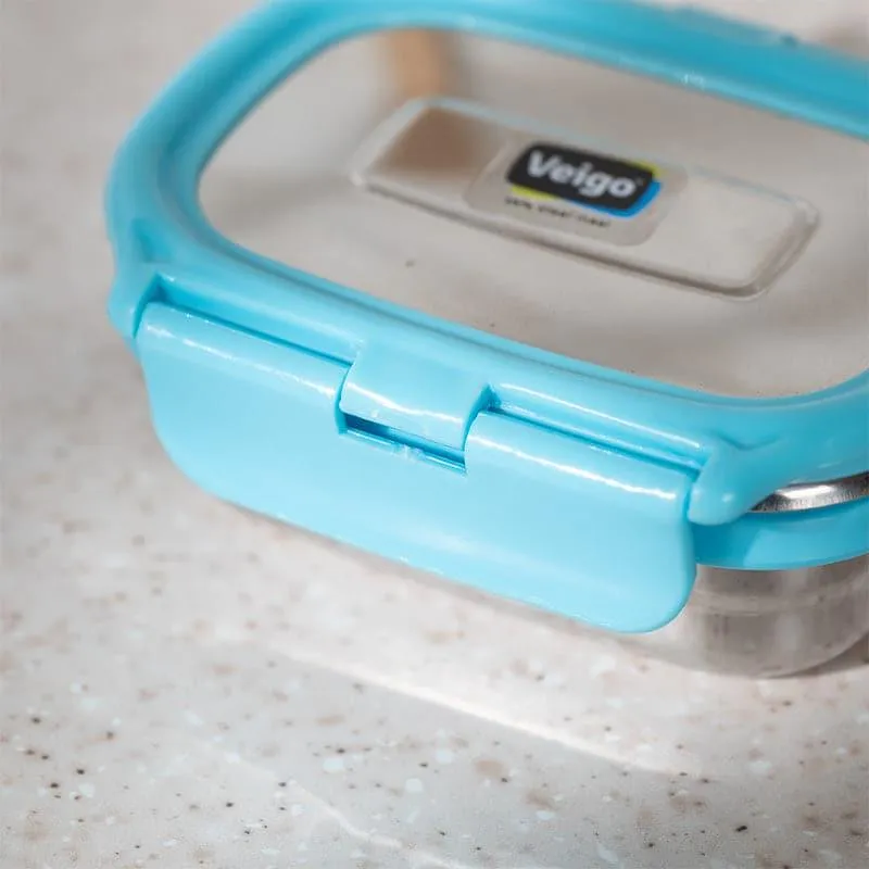 Yum Lock Insulated Lunch Box (Aqua) - 150 mL media 4