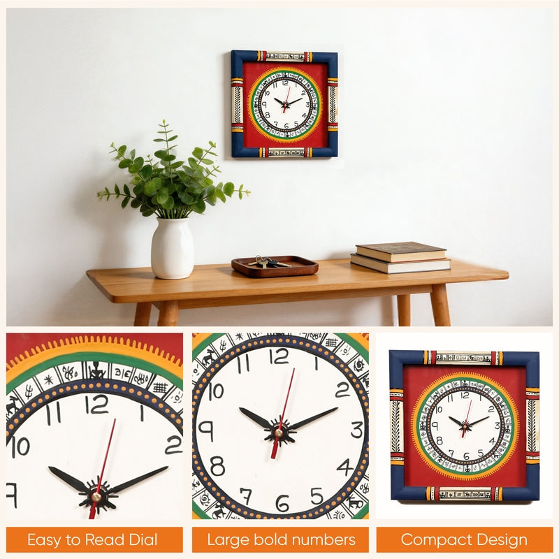Kamilia Handcrafted Wall Clock media 7