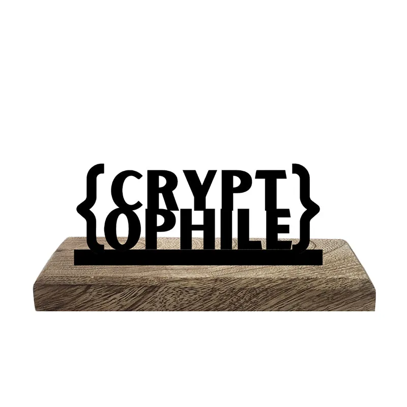 Cryptophile Showpiece - Set Of Two media 3