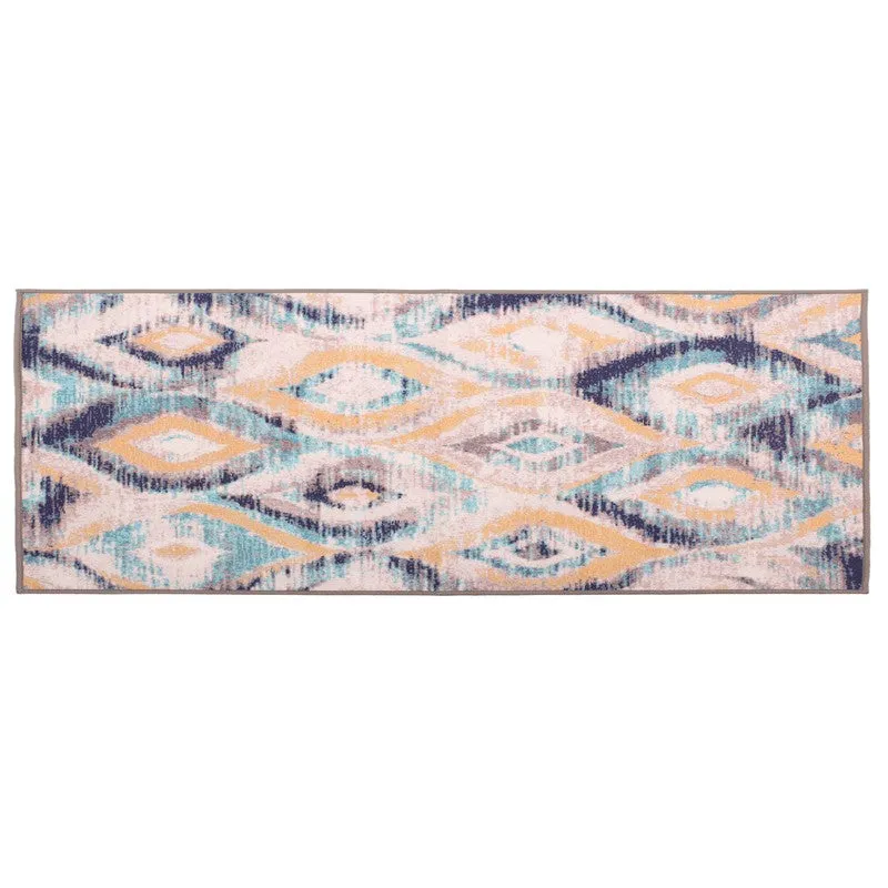 Ikkath Patterened Nylon Runner Rug media 1