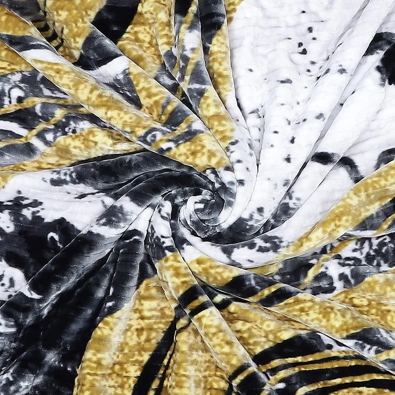Monte Carlo Golden Mosaic Blanket - 950 GSM media 7