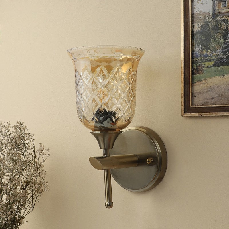 Elyra Elegant Glass Wall Lamp media 6