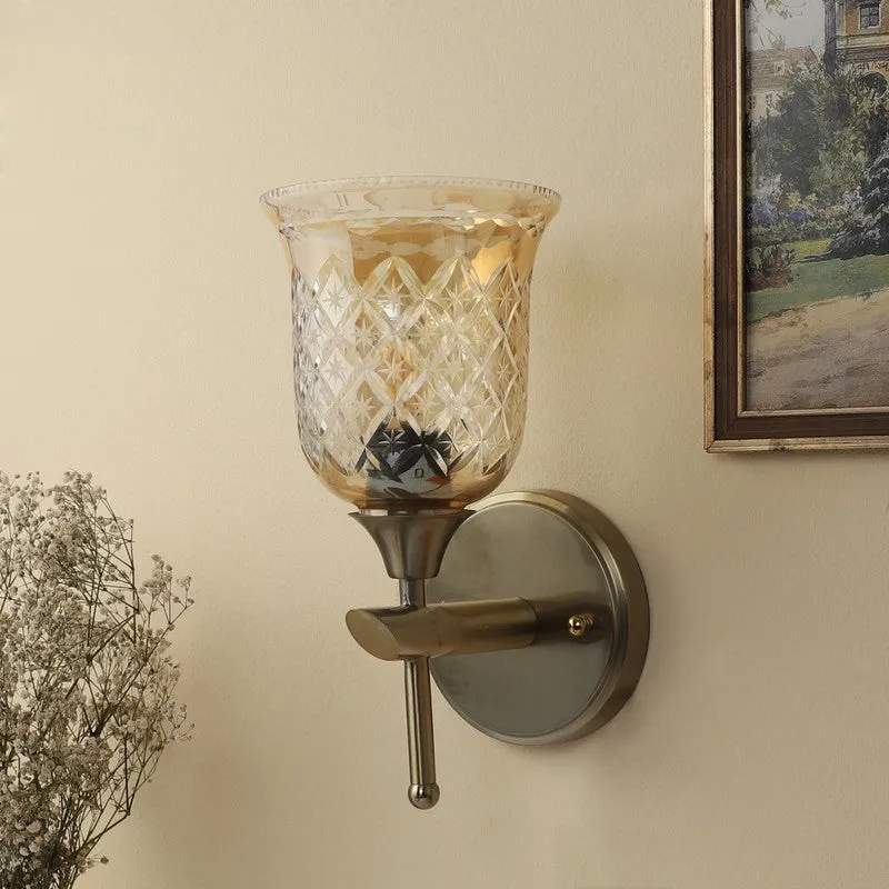Elyra Elegant Glass Wall Lamp media 6