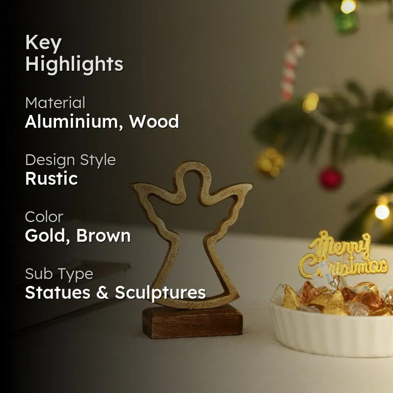 Angelic Aluminum Calm Table Showpiece media 2