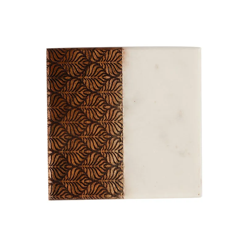 Stratus Marble Coaster - Set Of Four media 6
