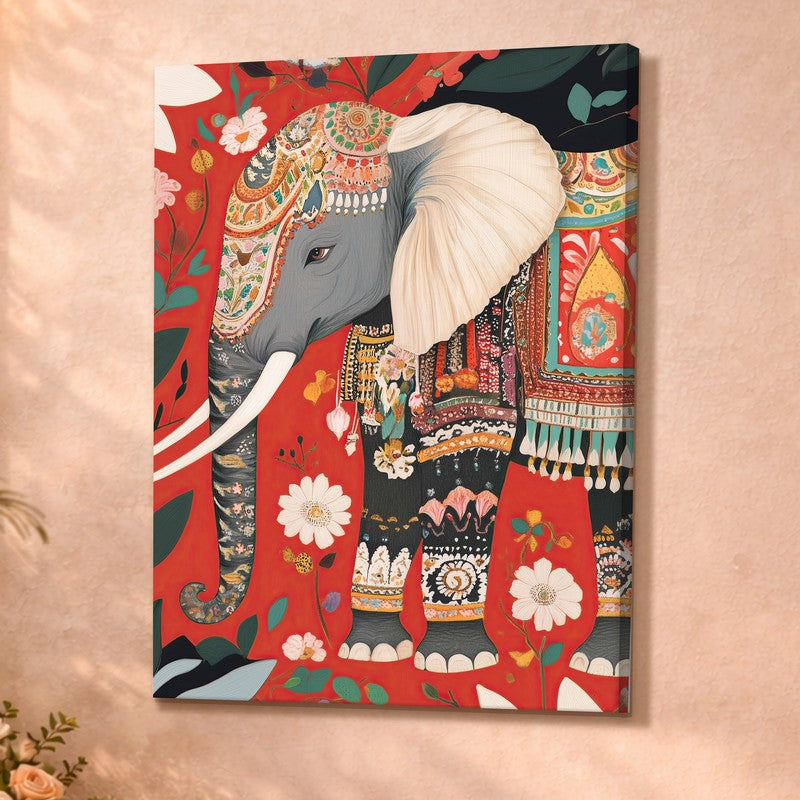 Elephant of Eternal Canvas Wall Art & Paintings media 4