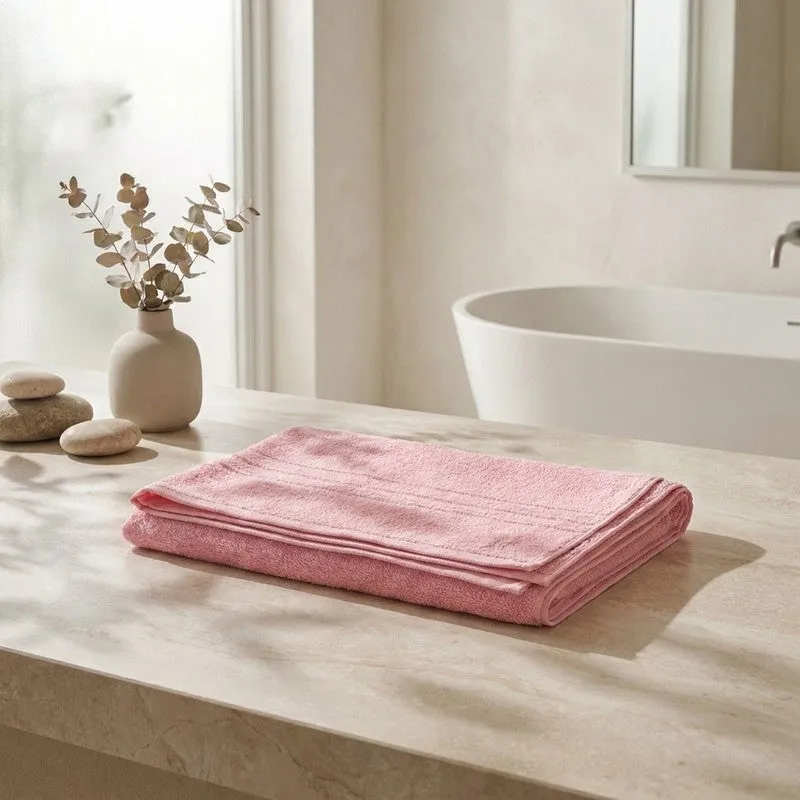 Monte Carlo Dry Nest Pure Cotton Bath Towel - Peach media 1