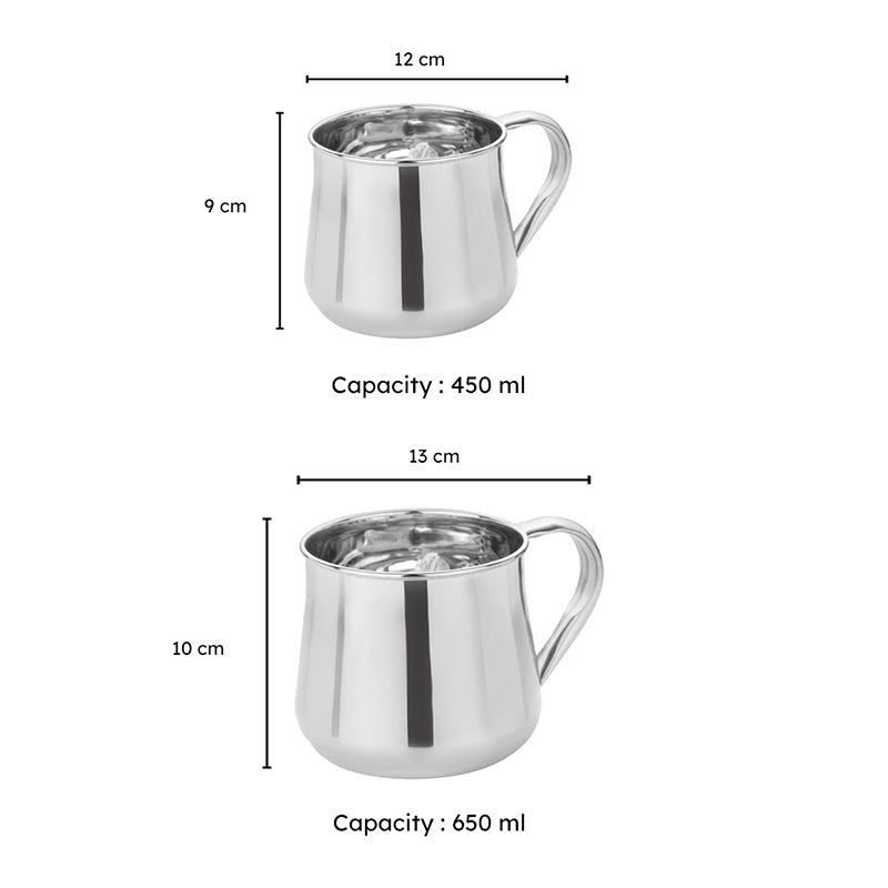 Marvin Stainless Steel Mug - Set Of Two media 7