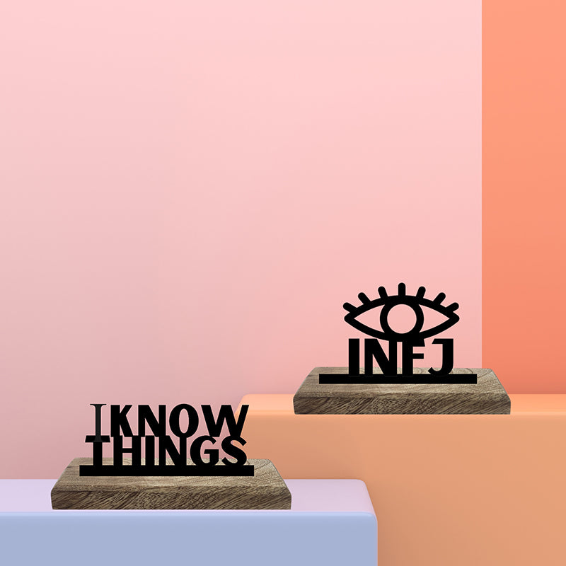 All Knowing INFJ Showpiece - Set Of Two