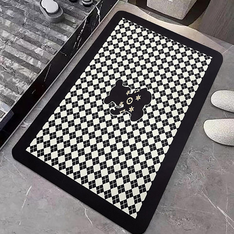 Tiny Bear Anti-Skid Rubber Bath Mat