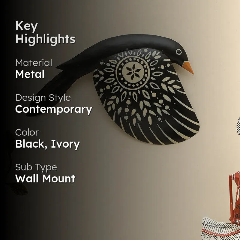Ink Feather Metal Wall Accent media 2