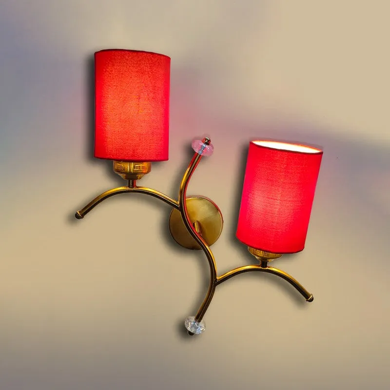 LumiBranch Dual Cotton Wall Lamp - Red media 5