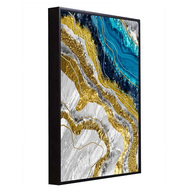 Foiled Strata Wall Art - Set Of Two media 5