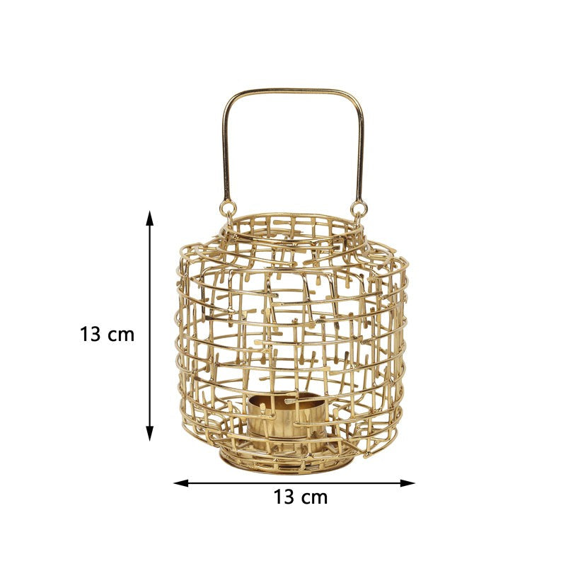 Armon Tealight Candle Holder - Gold media 5