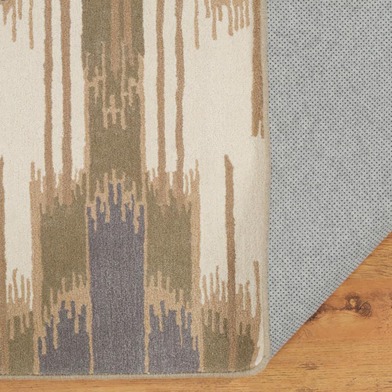 Cirdan Abstract Wool & Nylon Carpet -  Grey & Green media 6
