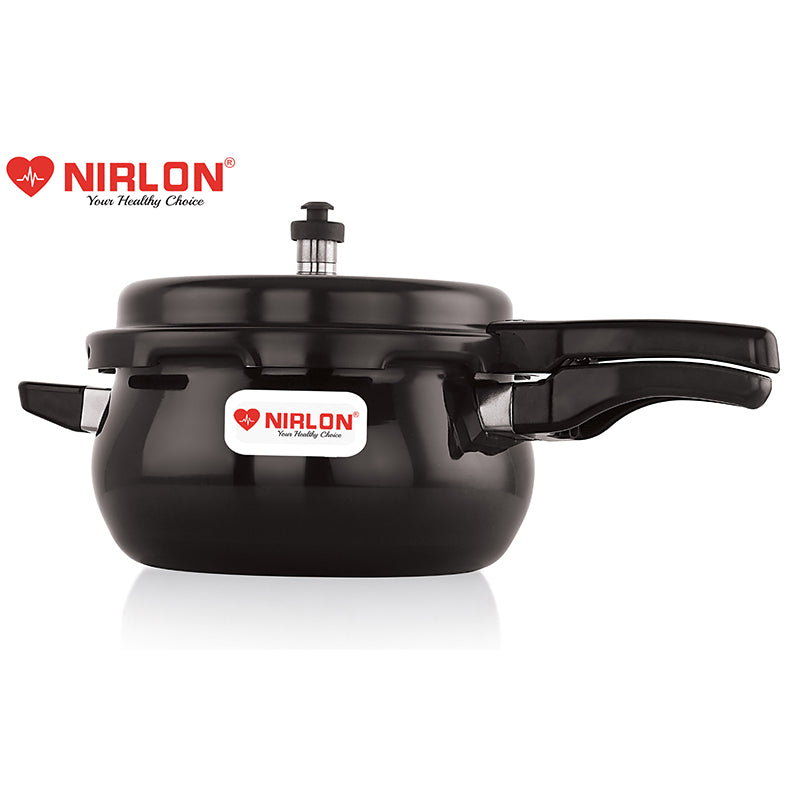 Nirlon Classic Black Outer Lid Pressure Cooker - 5000 mL media 5