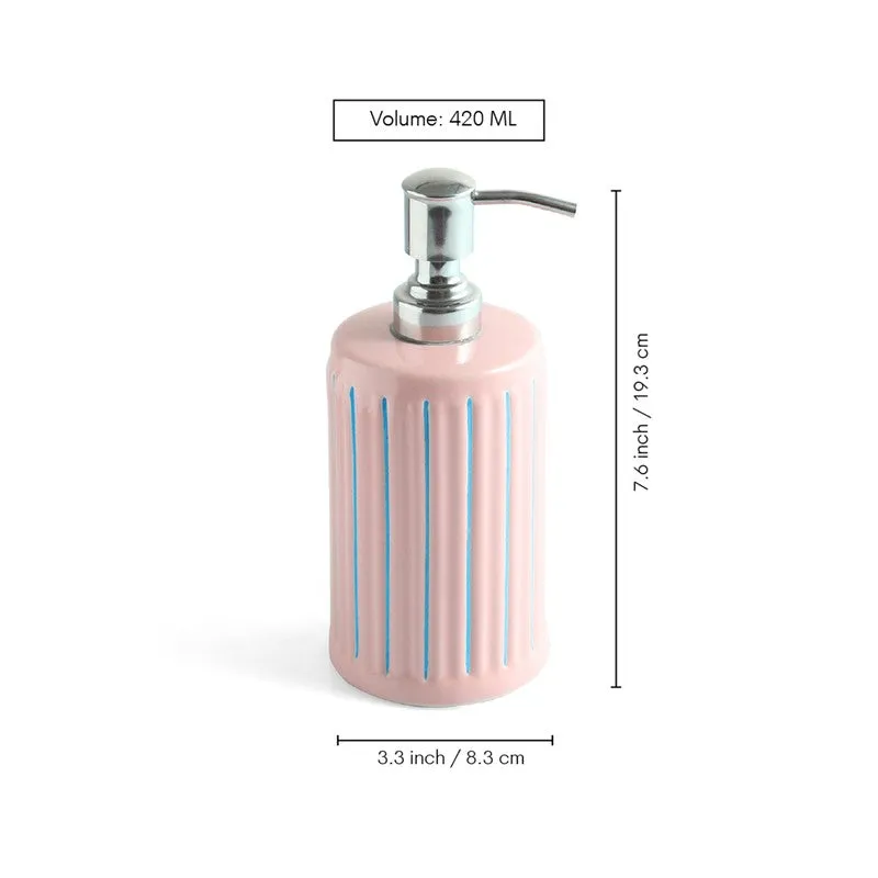 Blush Grove Ceramic Bathroom Set - Three Piece Set media 5