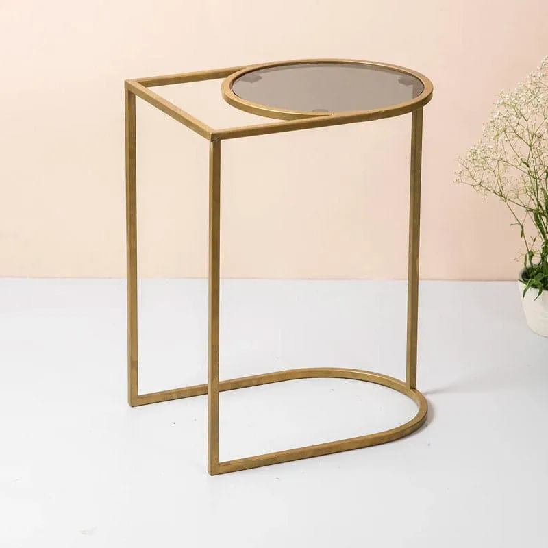 Yola Stool And Side Table Combo - Set Of Two media 4