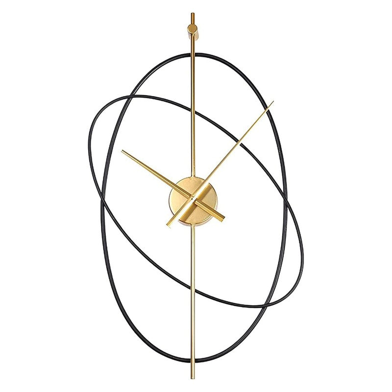 Second Silent Wall Clock - Black media 3