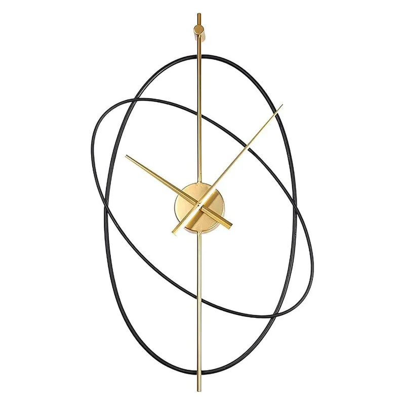 Second Silent Wall Clock - Black media 3