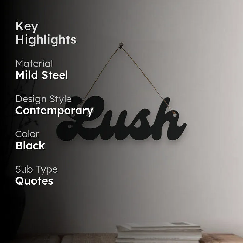 Lush Mild Steel Wall Accent media 2