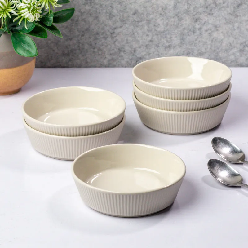 Sylven Snack Bowl(300 mL) - Set Of Six media 1