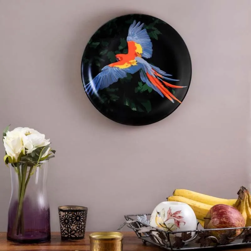 Macaw parrot Decorative Wall Plates media 4