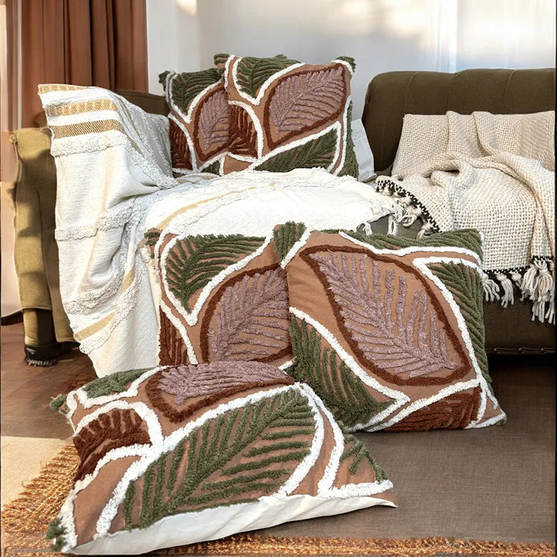 Texturea Tufted Cushion Cover Set - Set Of Five media 1