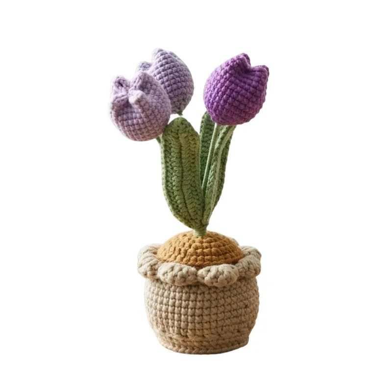 Floria Yarn Artificial Flowers media 4