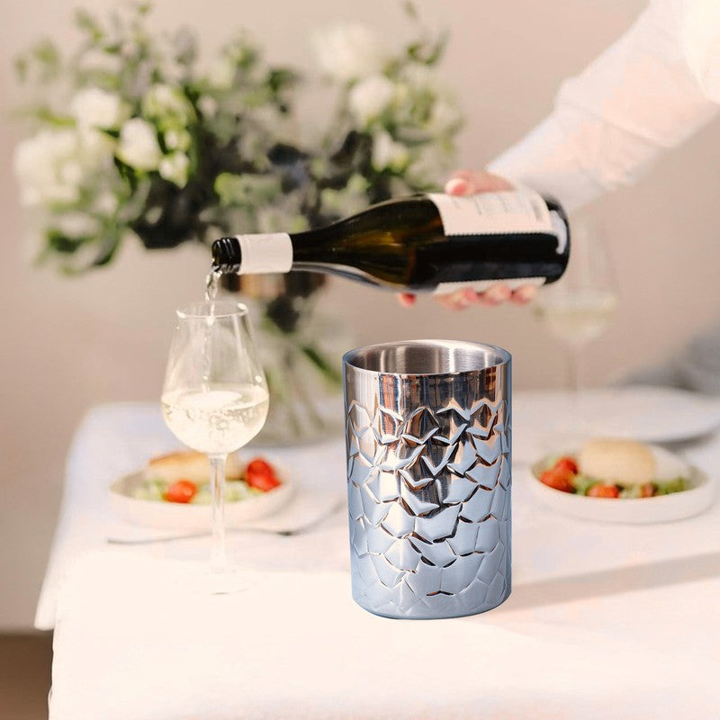 Hammered Stainless Steel - 750 mL