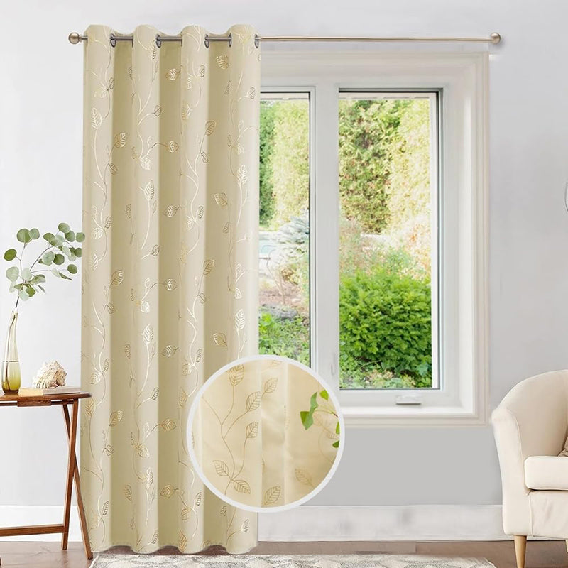 Urban Space Vinya II Blackout Curtain - Beige media 4