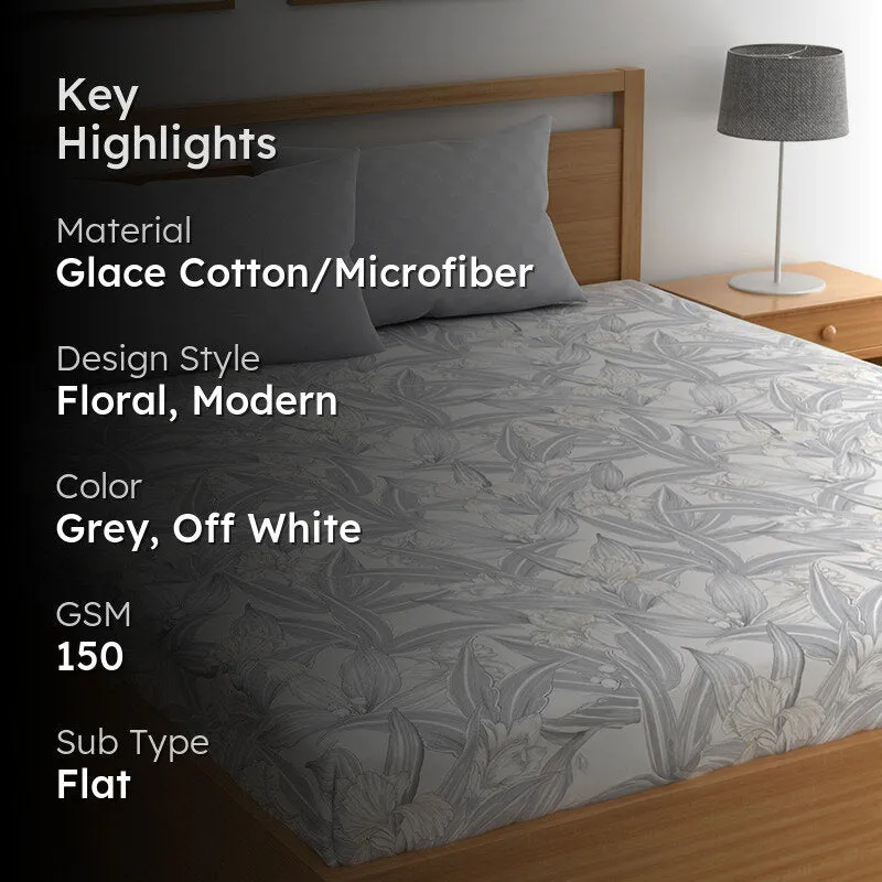 Carmen I Microfiber Microfiber Bedsheet - 150 GSM media 2