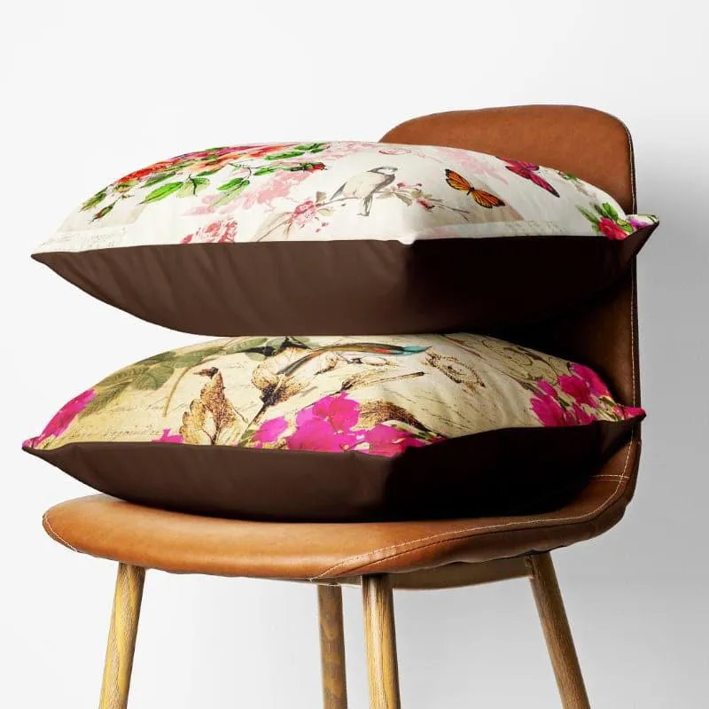 Sympho Flutter Cushion Cover - Set Of Two media 3