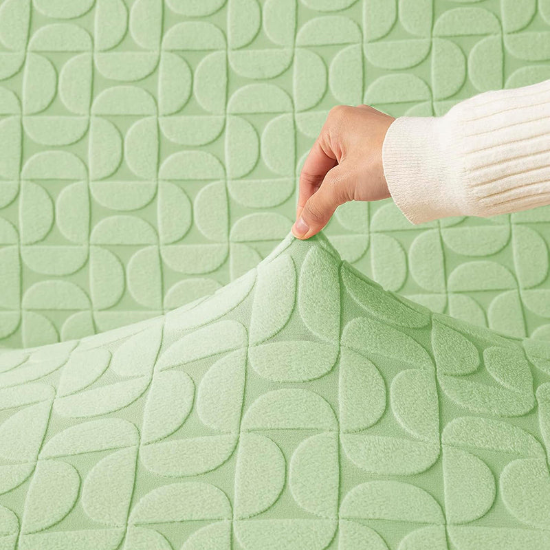 Urbana Jacquard Sofa Cover - Green media 6