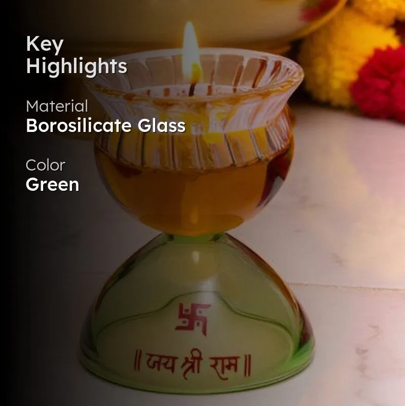 BrightBliss Modern Pooja Diya media 2