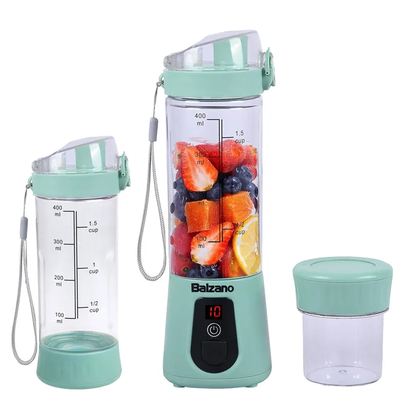 Balzano Wireless Travel Blender - Green media 1