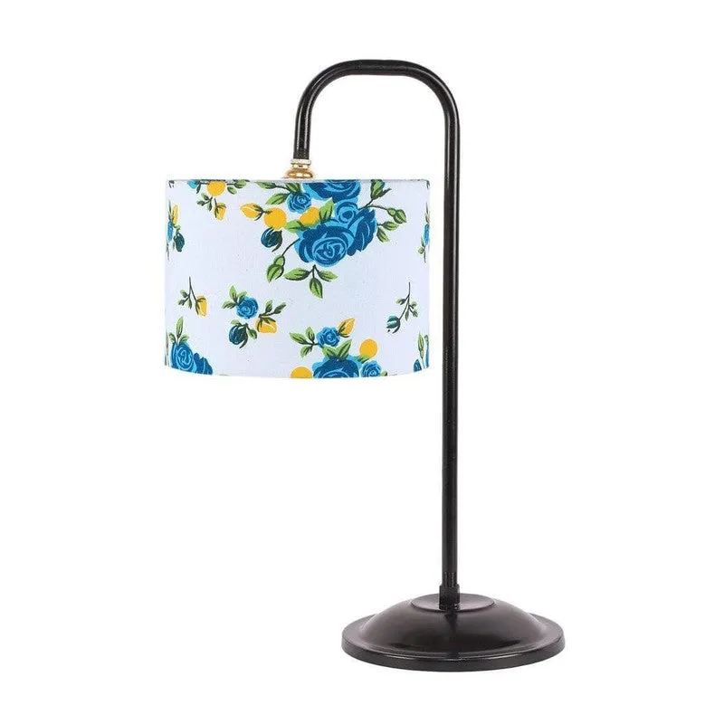 Flynn Floral Arch Fabric Table Lamp - Multicolor media 4