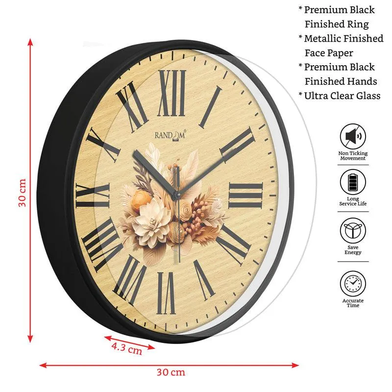 Gwen Floral Wall Clock media 4