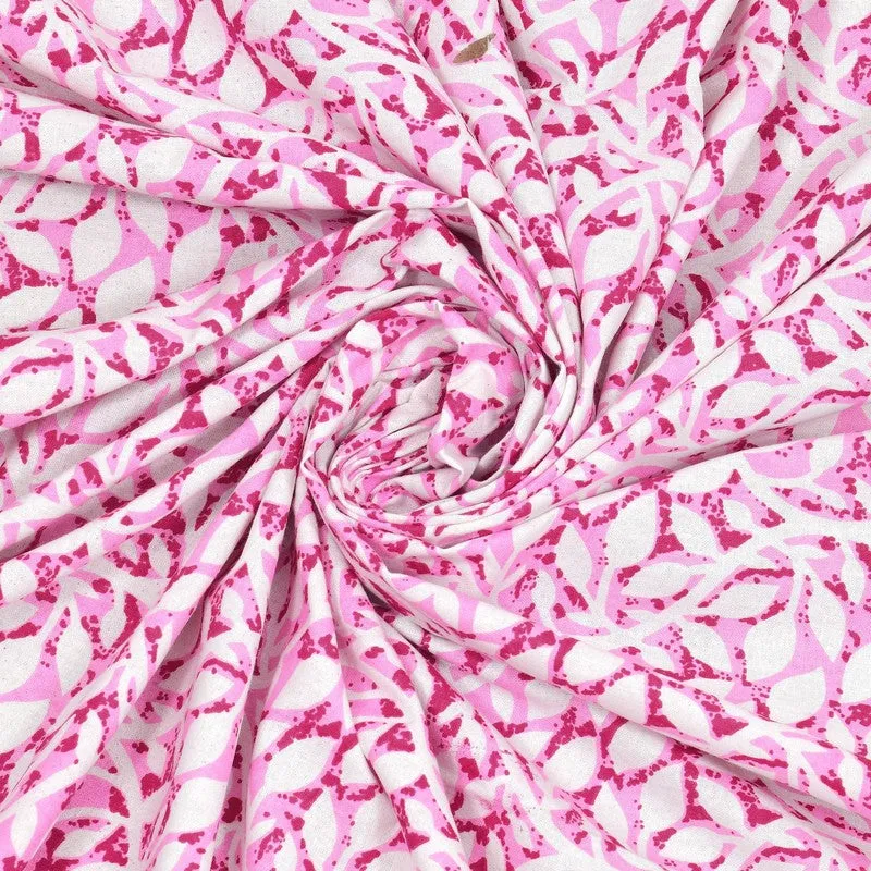 Softra Cotton Bedsheet (Pink) - 240 TC media 6