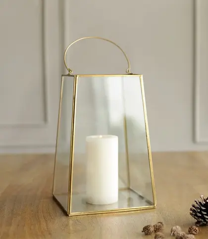 Brass · Glass