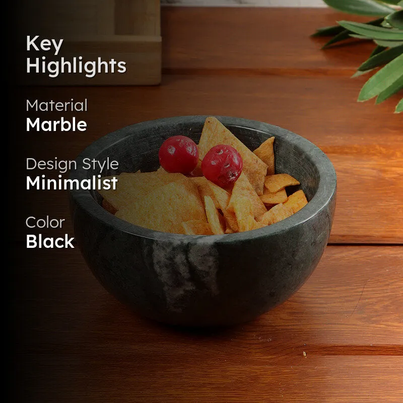Rivello Marble Bowl (Green) - 350 ML media 2
