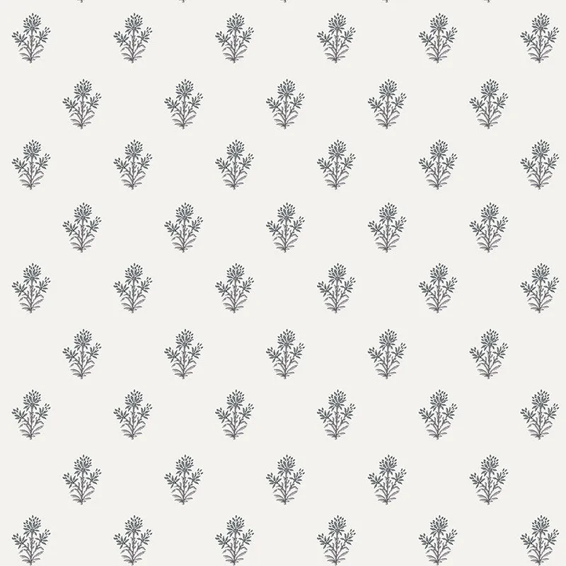 Ink Fleura Floral Cotton Bedsheet - 180 TC media 8