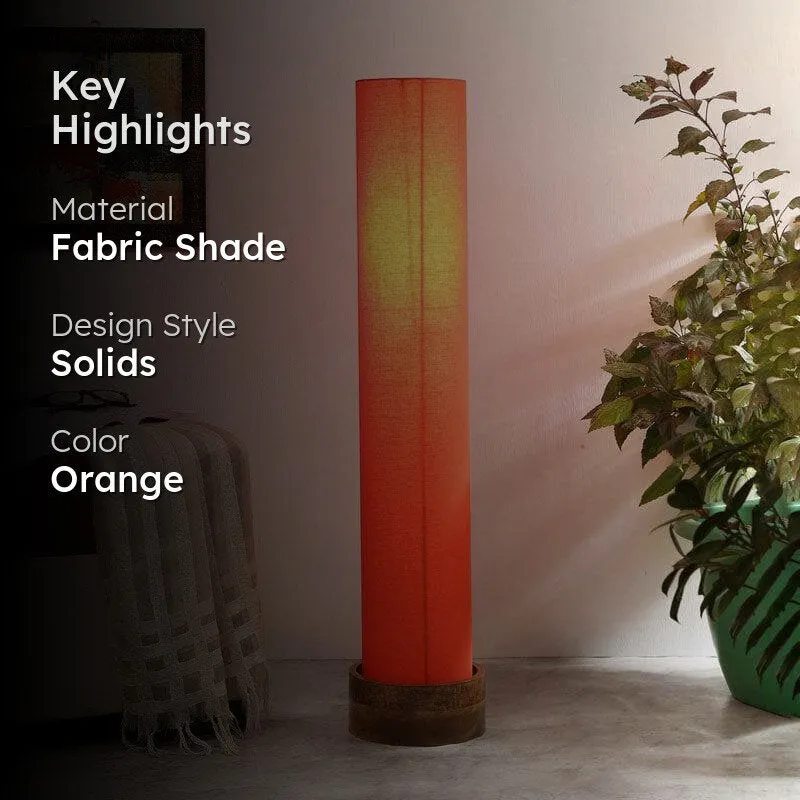 Columncraft Tower Floor Lamp - Orange media 2