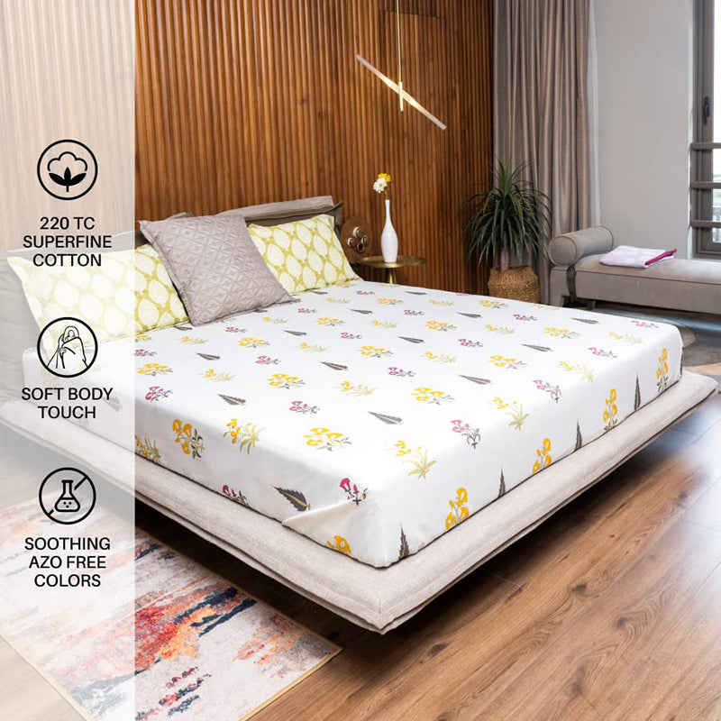 Urban Space Bageecha Cotton Bedsheet - 200 TC media 3