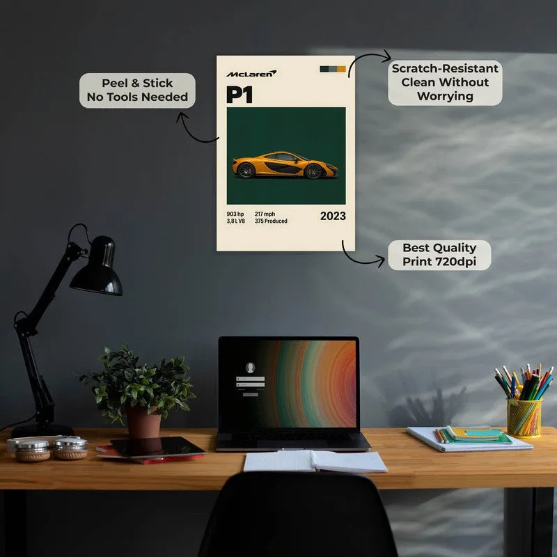 McLaren P1 Legacy Wall Poster media 6