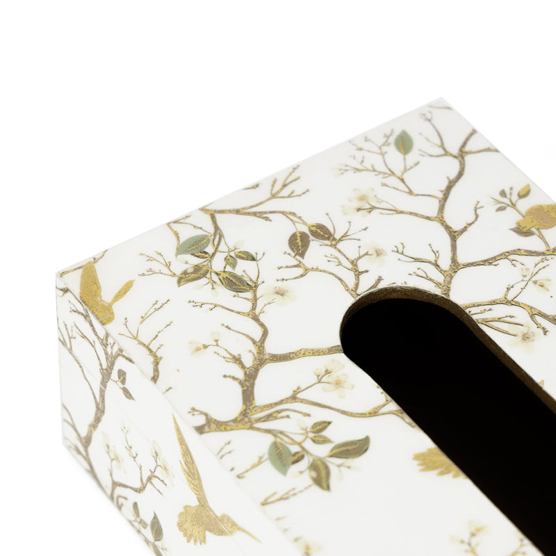Bird Haven Handmade Tissue Box media 5
