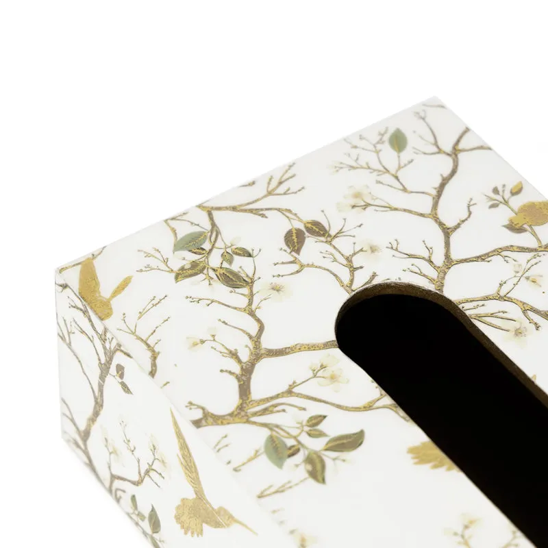 Bird Haven Handmade Tissue Box media 5